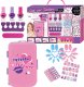 ProNice DUŻY ZESTAW DO MANICURE LAKIERY DO PAZNOKCI MAKEUP NAKLEJKI  KSIĘŻNICZKI 1