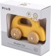 Viga Toys VIGA PolarB Drewniany Samochodzik do Pchania Żółty 4