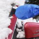 PrzydaSie SKROBACZKA z rękawiczką DO SZYB DO ŚNIEGU Lodu SKROB06N 2