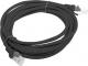 Lanberg Patchcord, Cat5e, nieekranowany, 3m, czarny (PCU5-10CC-0300-BK) 1