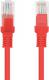 Lanberg Patchcord, Cat5e, nieekranowany, 0.5m, czerwony (PCU5-10CC-0050-R) 1