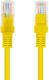 Lanberg Patchcord, Cat6, nieekranowany, 1m, żółty (PCU6-10CC-0100-Y) 1