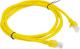 Lanberg Patchcord, Cat6, nieekranowany, 1.5m, żółty (PCU6-10CC-0150-Y) 1