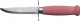 Morakniv Vaikiškas peilis Morakniv Scout 39 Safe, odinis dėklas, dviguba pirštų apsauga, spalva bordinė 2