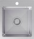 Zlewozmywak Steiner QUADRON LUKE 90 zlewozmywak stalowy (40x45x20) z syfonem 1-komorowy b/o + bateria stalowa 3