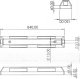 Pro-Line Separator ogranicznik parkingowy z taśmą odblaskową 840x105x150mm 5