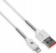 Kabel USB Vidvie USB-A - Lightning 1 m Biały (GSMA0120) 2