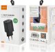 Ładowarka Vidvie ŁADOWARKA SIECIOWA VIDVIE PLE248 1XUSB   1XTYPE C 3A PD 20W CZARNY 2
