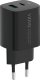 Ładowarka Vidvie ŁADOWARKA SIECIOWA VIDVIE PLE248 1XUSB   1XTYPE C 3A PD 20W CZARNY 3