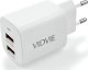Ładowarka Vidvie Ładowarka sieciowa VIDVIE PLE250C 2.4A 2xUSB   Kabel Type-C (Biała) 6