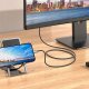 Kabel Hoco HOCO kabel Lightning do HDMI 1080p UA27 2 m stalowy szary 2