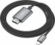 Kabel Hoco HOCO kabel Lightning do HDMI 1080p UA27 2 m stalowy szary 6