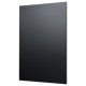 NAGA Magnetisk Kridttavle i stål 60 x 90 cm. Sort 1