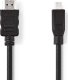 Kabel Nedis HDMI - HDMI 2m czarny (CVGB34700BK20) 1