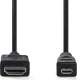 Kabel Nedis HDMI - HDMI 2m czarny (CVGB34700BK20) 3