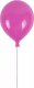 Kinkiet Zumaline Zuma Line Balloon 84454-PK kinkiet lampa ścienna 1x2W LED 6000K 44 lm różowy 1