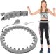 Enero HULA HOP Z MASAŻEREM I CIĘŻAREM PILKA FIT 1