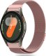 Tech-Protect Pasek do SAMSUNG GALAXY WATCH 4 / 5 / 5 PRO / 6 / 7 / FE Tech-Protect Milaneseband różowe złoto 1