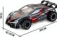 ProNice Sportowe Auto Samochód  Zdalnie Sterowane Na Pilot Akumulator RC Wyścigi 3