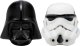 Paladone PALADONE Zestaw Gwiezdne Wojny solniczka i pieprzniczka: Lord Vader i Szturmowiec 2