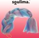 Soulima Włosy syntetyczne ombre niebieski fiolet Soulima Pasma 5