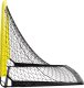 Meteor Bramka piłkarska składana Meteor 120x76x76 cm czarny/żółty Uniwersalny 2