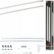 Paulmann Zestaw opraw podszafkowych SET LINE DIM PIR 2x6W 2x500lm 550mm 3000K 230V chrom matowy / aluminium 1