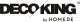 Decoking DecoKing Poszewka dekoracyjna HENRY 45x45 fioletowy x2 1