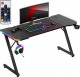 Biurko Huzaro Biurko Gamingowe Komputerowe Huzaro Hero 3.3 Rgb Led + Podkładka Xxl 1