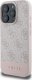 Guess Guess GUHCP16LG4GLPI iPhone 16 Pro 6.3" różowy/pink hardcase 4G Bottom Stripe 2