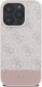 Guess Guess GUHCP16LG4GLPI iPhone 16 Pro 6.3" różowy/pink hardcase 4G Bottom Stripe 3