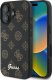 Guess Guess GUHMP16MPGPYSK iPhone 16 Plus 6.7" czarny/black hardcase PU Peony Script MagSafe 1