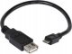 Kabel USB Vivanco microUSB - USB-A 0.15 m Czarny (45298) 3