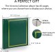 Victoria Collection Album SA40S Magnetic 40pgs Classic, green 2pcs 1