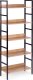 ModernHome Reał loftowy wysoki 5 półek metal MDF ModernHome 3