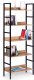 ModernHome Reał loftowy wysoki 5 półek metal MDF ModernHome 4