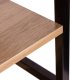 ModernHome Reał loftowy wysoki 5 półek metal MDF ModernHome 6