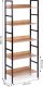 ModernHome Reał loftowy wysoki 5 półek metal MDF ModernHome 8