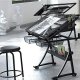 Biurko DNA DNA PRO DESK 1 biurko stół kreślarski z szufladami szkło hartowane 120x60 cm 4