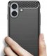 Hello Case Etui do Apple iPhone 16 (Czarne, Pancerne, Karbon, Case, Pokrowiec) 2