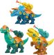 Woopie WOOPIE Zestaw Dinozaury do Skręcania 3 szt. Zestaw Konstrukcyjny w Pudełku + Wiertarka i Śrubokręt 3