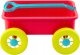 LeanToys Wózek Na Zabawki Do Piasku Pastelowy Różowy 3