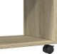 vidaXL vidaXL Szafka na kółkach, dąb sonoma, 72x33x42,5 cm 7