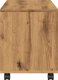 vidaXL vidaXL Szafka na kółkach, dąb artisian, 72x33x42,5 cm 6