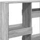 vidaXL vidaXL Regał/przegroda do pokoju, szary dąb sonoma, 100x33x135 cm 7