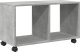 vidaXL vidaXL Szafka na kółkach, szarość betonu, 72x33x42,5 cm 6