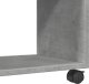 vidaXL vidaXL Szafka na kółkach, szarość betonu, 72x33x42,5 cm 7