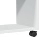 vidaXL vidaXL Szafka na kółkach, biała 72x33x42,5 cm, materiał drewnopochodny 7