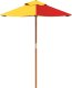 vidaXL vidaXL Parasol ogrodowy dla dzieci, na drewnianym słupku, 120x140 cm 3