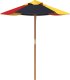 vidaXL vidaXL Parasol ogrodowy dla dzieci, na drewnianym słupku, 120x140 cm 4